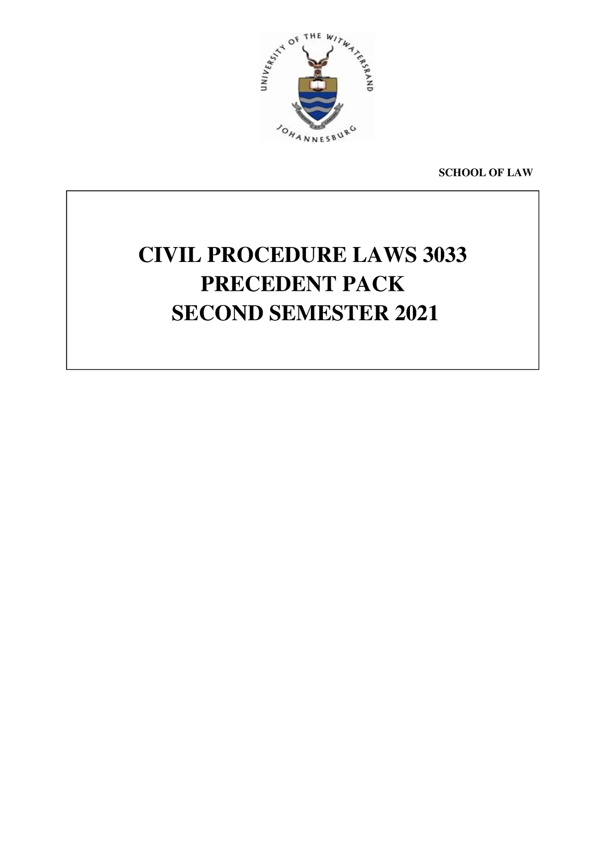 wits-civil-proc-templates-school-of-law-civil-procedure-laws-3033