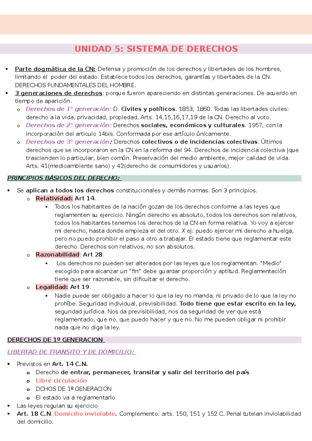 2º Parcial Resumen Derecho - INTRODUCCIÓN AL DERECHO SEGUNDO PARCIAL ...