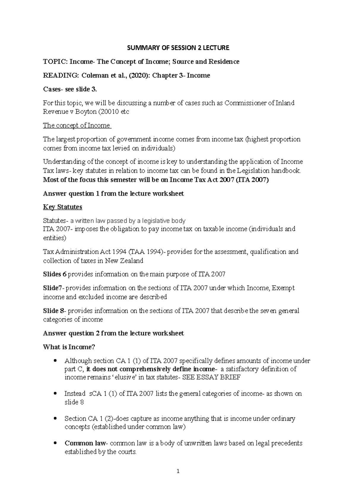 session-2-lecture-summary-summary-of-session-2-lecture-topic-income