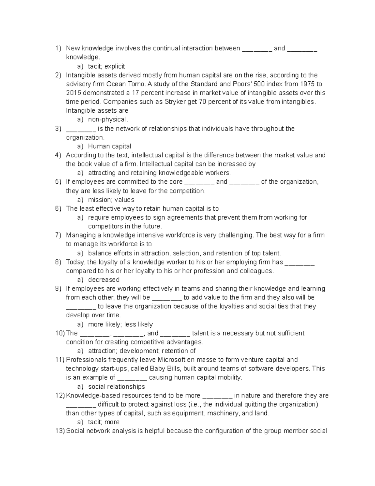 Chapter 4 Assessment - Quiz - New knowledge involves the continual ...