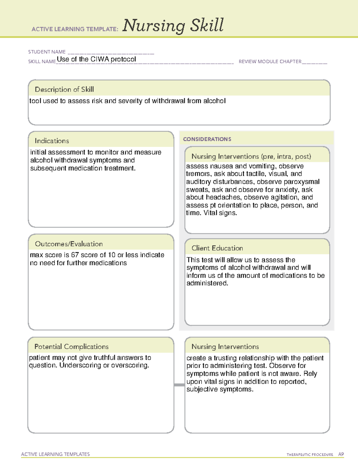 Altciwa - ALT ATI CIWA - ACTIVE LEARNING TEMPLATES THERAPEUTIC ...