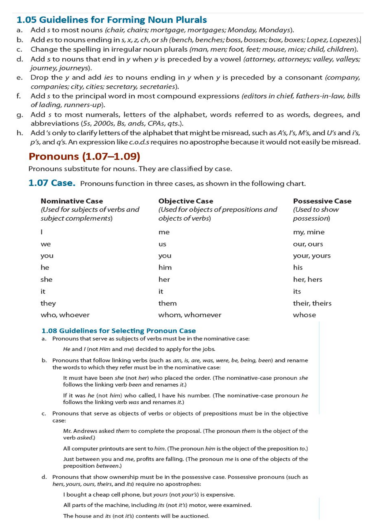 en-glish-business-grammer-1-guidelines-for-forming-noun-plurals-a-add-s-to-most-nouns-chair