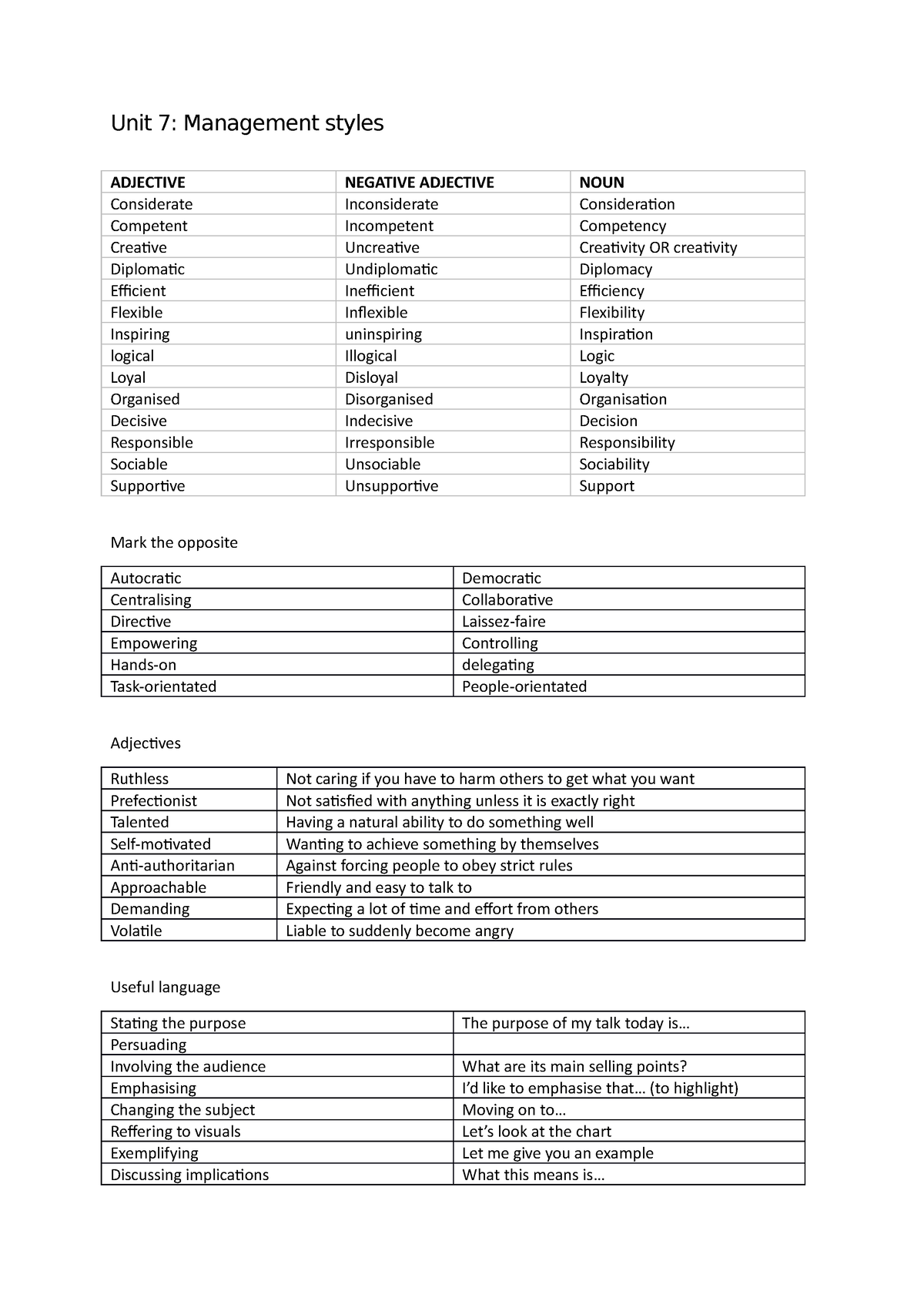 engels-market-leader-unit-7-9-unit-7-management-styles-adjective