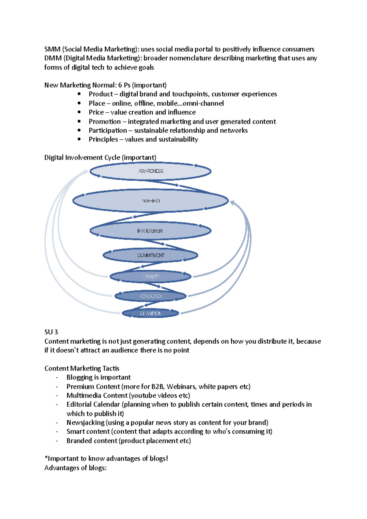 MKT360 - Summary Internet & Social Media Marketing - SMM (Social Media ...
