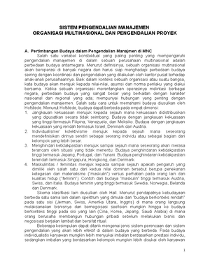 Transfer Pricing Pada Perusahaan Multinasional - TRANSFER PRICING PADA ...