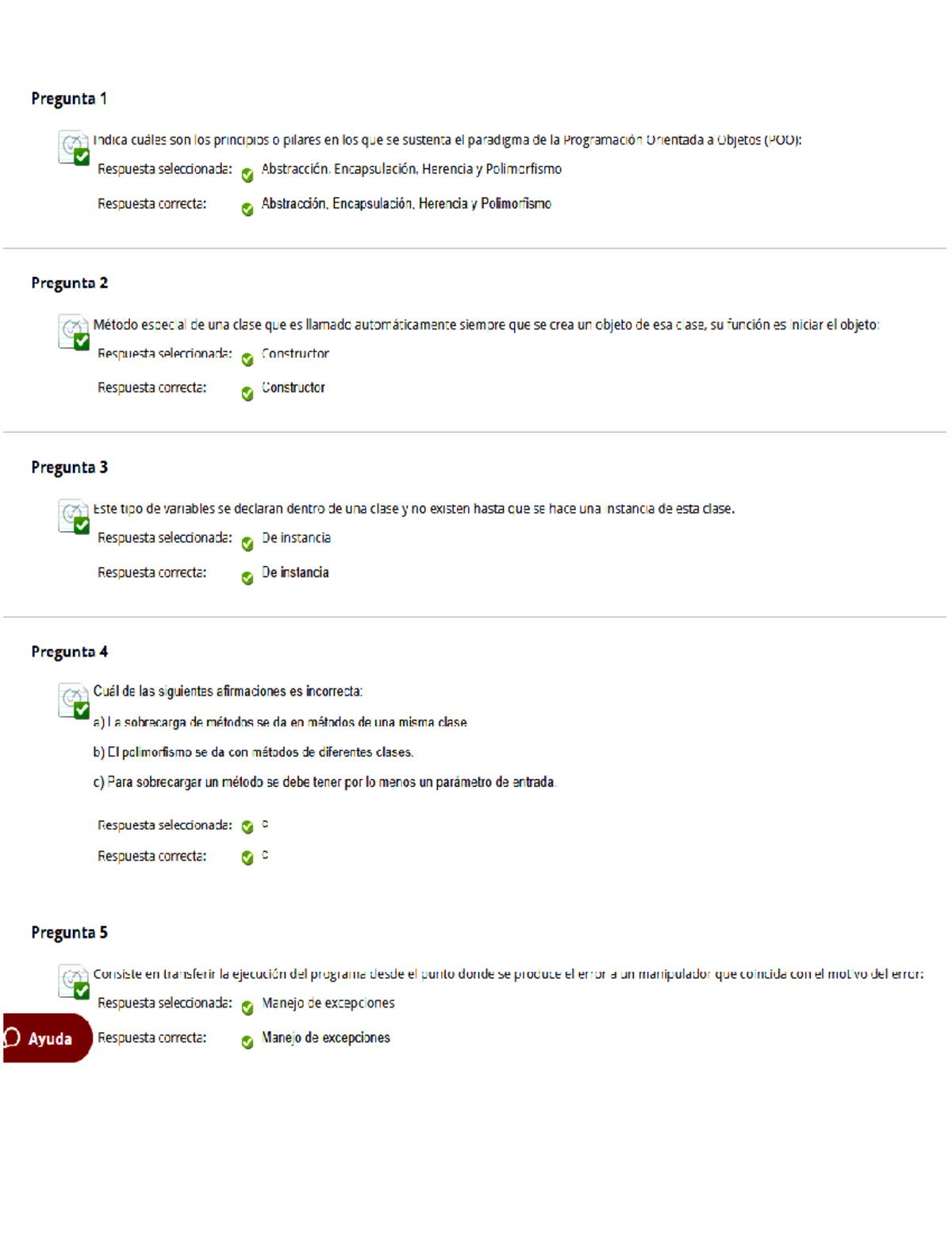 Actividad Automatizada Programaci N Orientada A Objetos Studocu