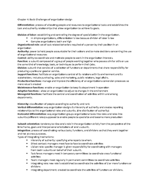 Week 3 notes mgmt - week 3 course materials including readings from the ...