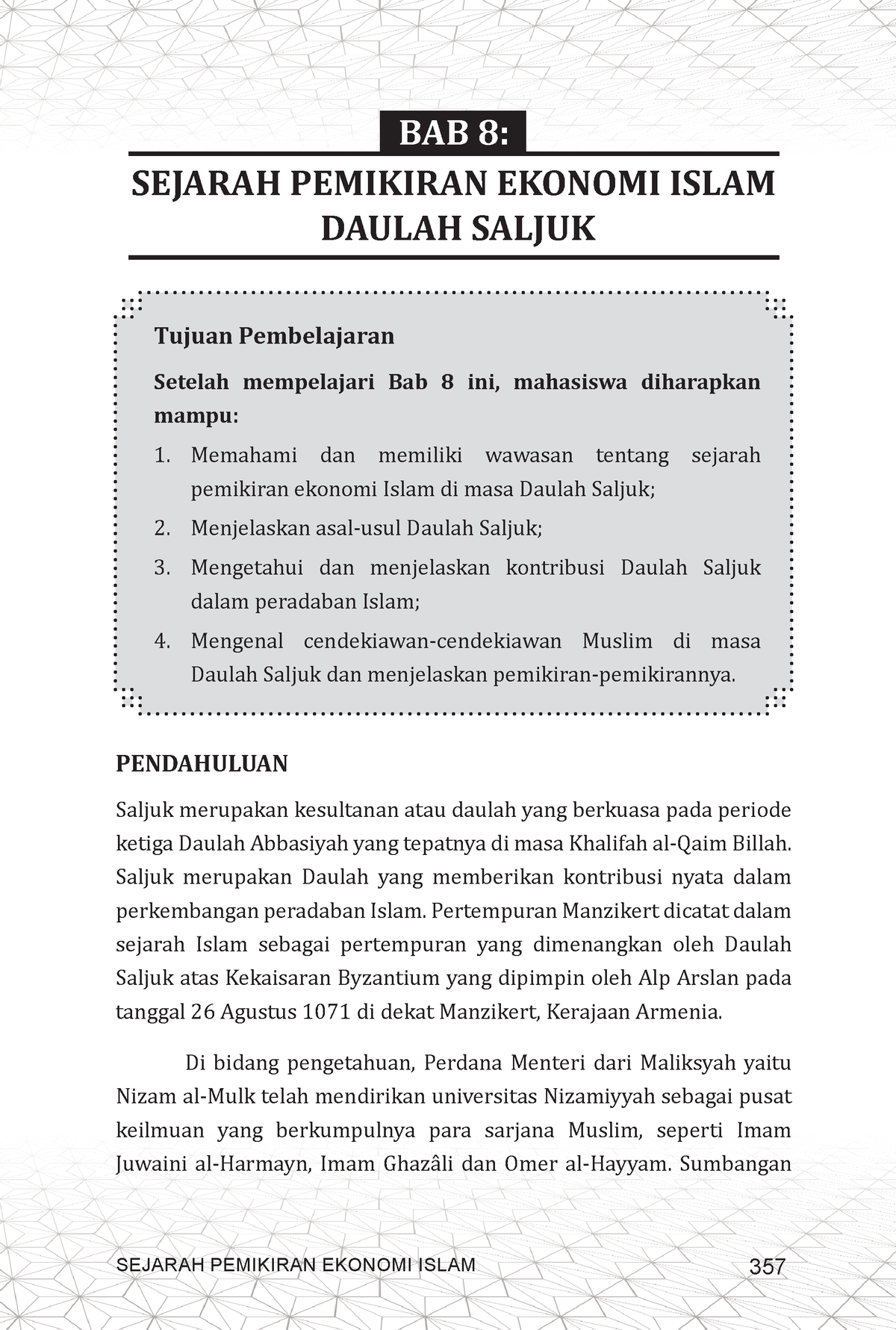 1627876504-Sejarah Pemikiran Ekonomi Islam 30072021-378 - BAB 8 ...