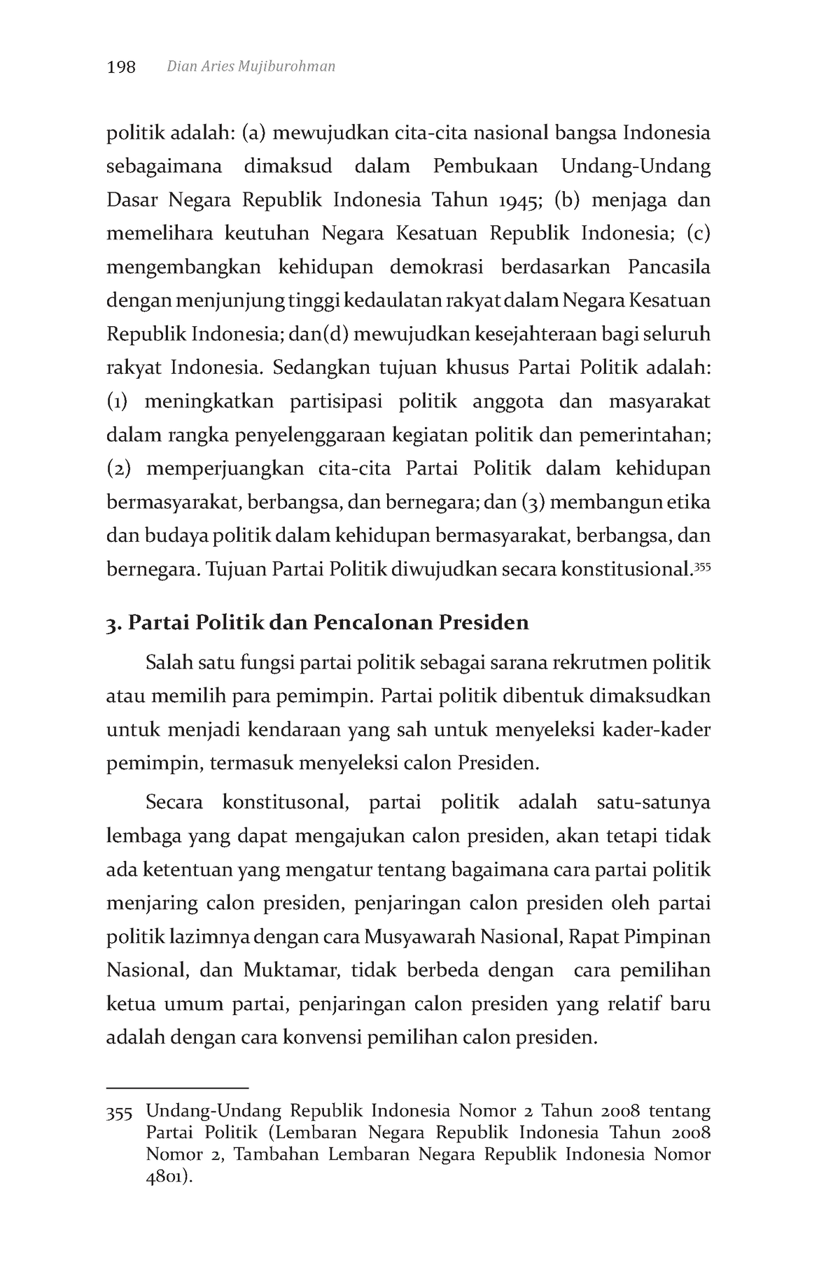 Pengantar Hukum Tata Negara 206 - 198 Dian Aries Mujiburohman Politik ...