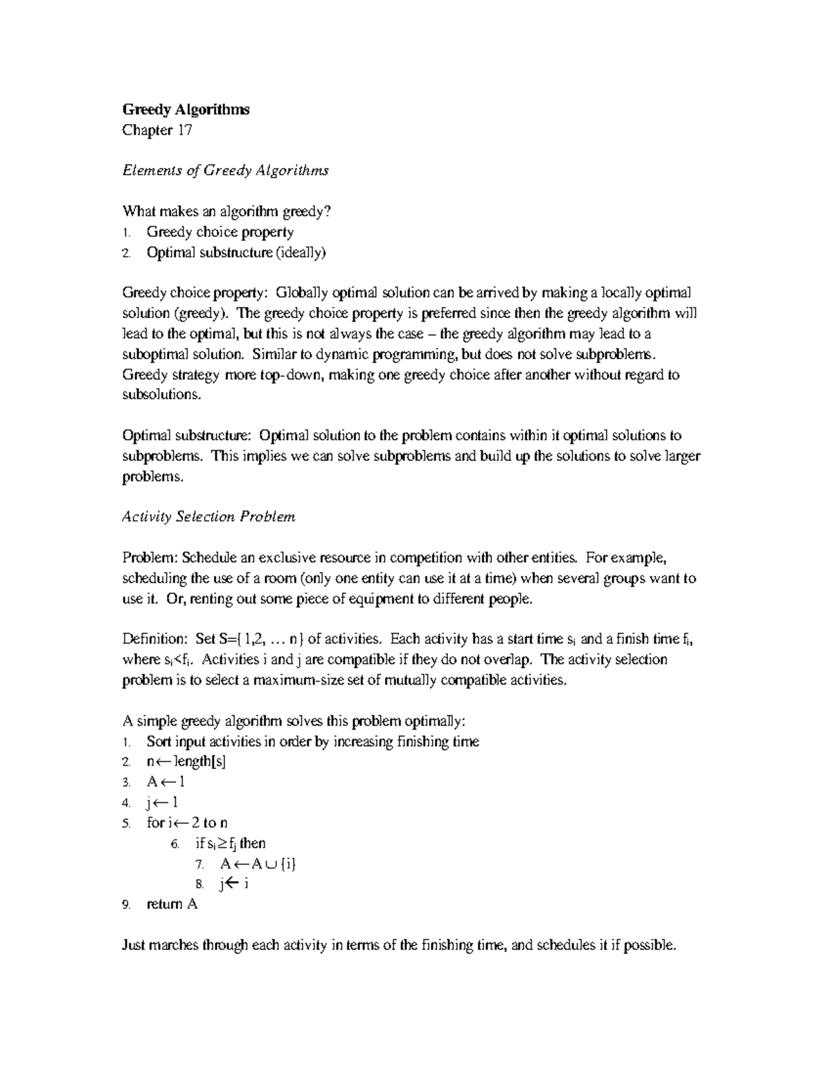 greedy-technique-greedy-algorithms-chapter-17-elements-of-greedy