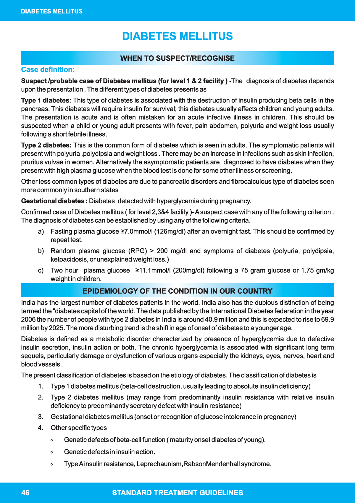 Diabetes-mellitus - Lecturer Notes - Irritable Bowel Disorders, Biliary ...