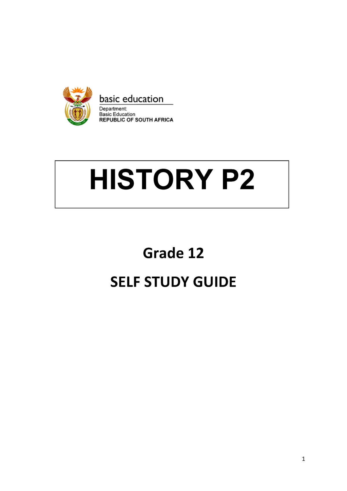 history grade 12 essay