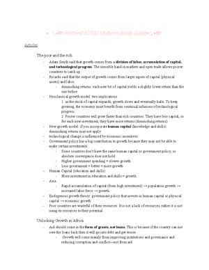 1 EC 102, Fall 2021, Practice Midterm 1-2 - ECON 102 Introductory ...