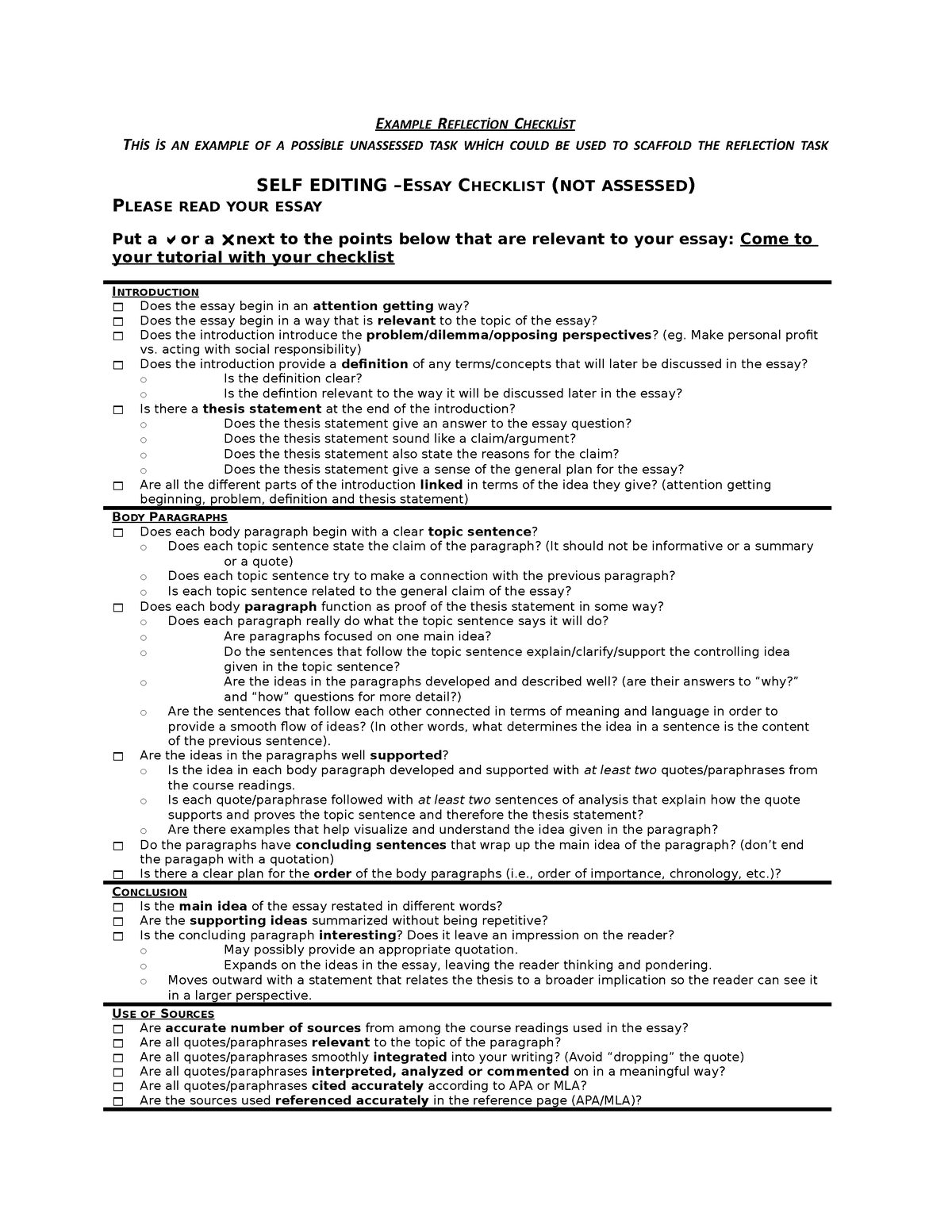 eng-101-reflection-example-checklist-example-reflect-on-checkl-st