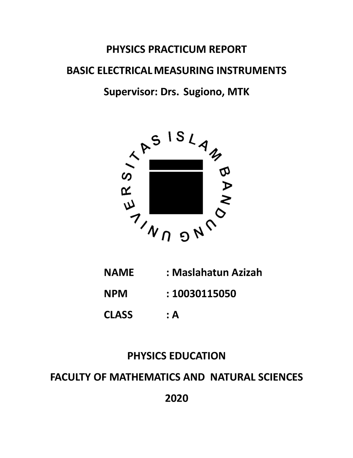 physics-practicum-report-basic-electrical-measuring-instruments