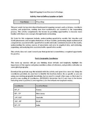 Digital Mapping Lab 09 - Lap 9 - LAB 9 Thema+c Mapping Digital Mapping ...