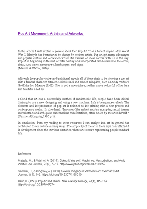 Learning jurnal unit 8 art history - LEARNING JOURNAL UNIT 8 ART ...