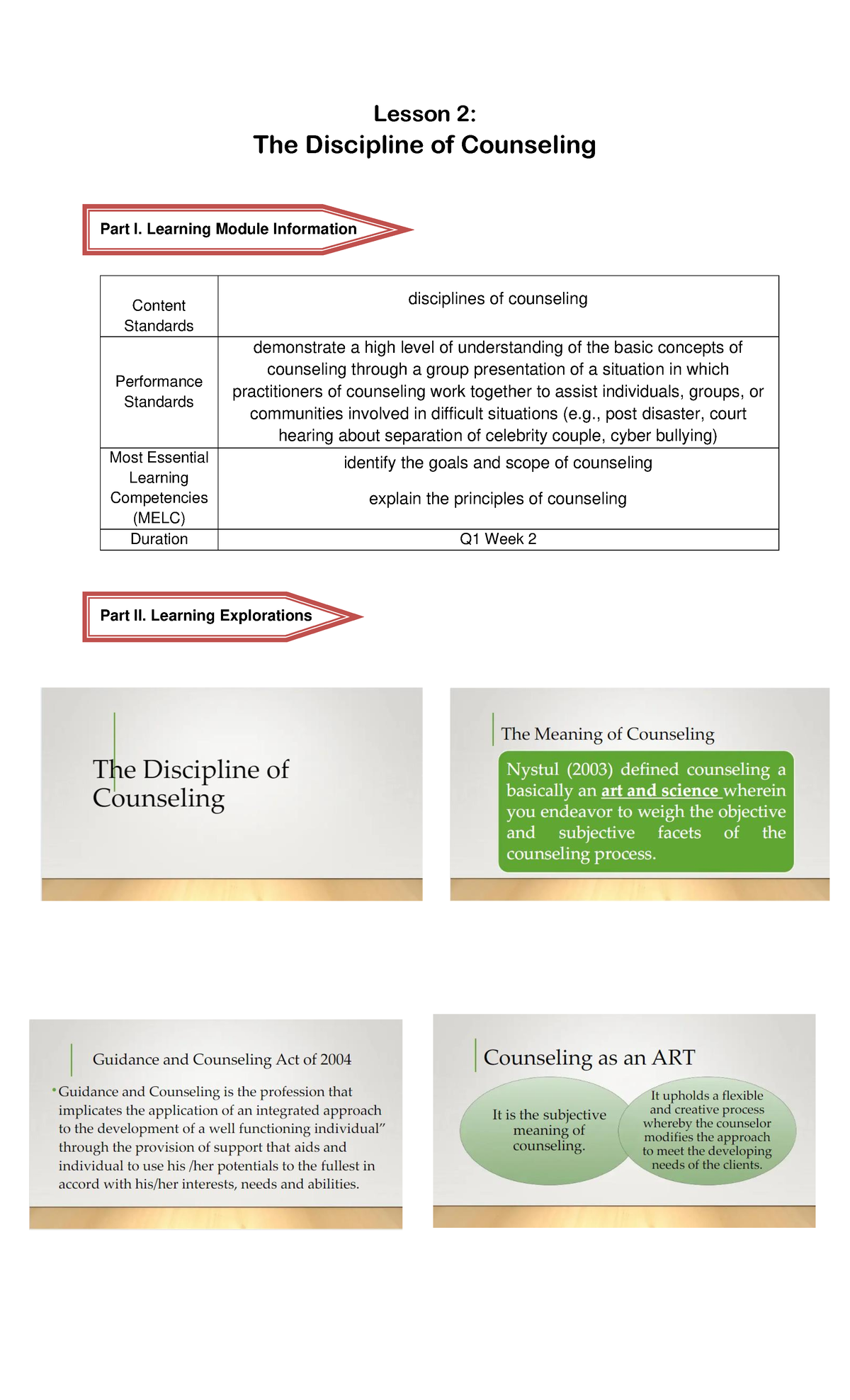 lesson-2-discipline-of-counseling-lesson-2-the-discipline-of