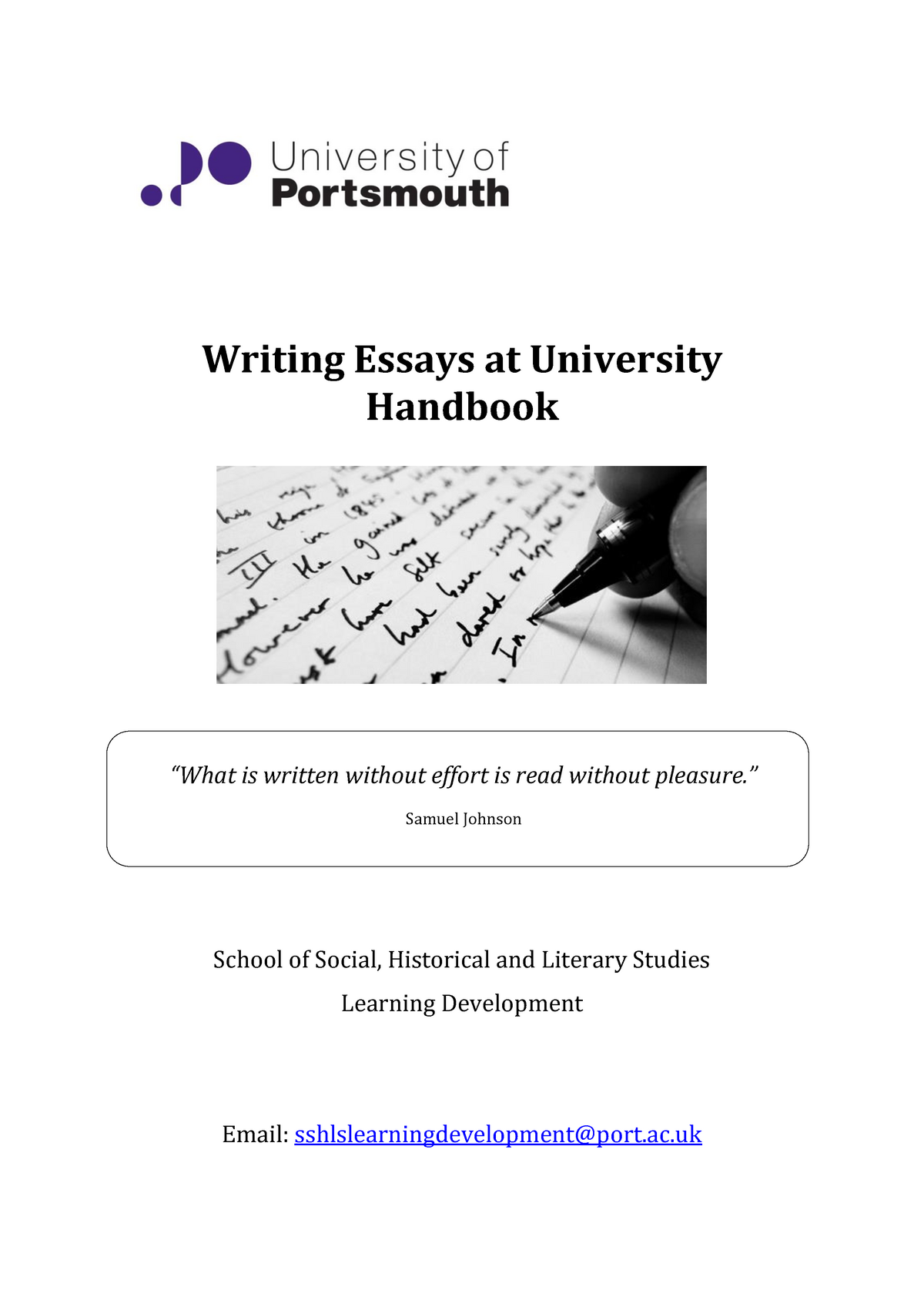 essay writing handbook pdf