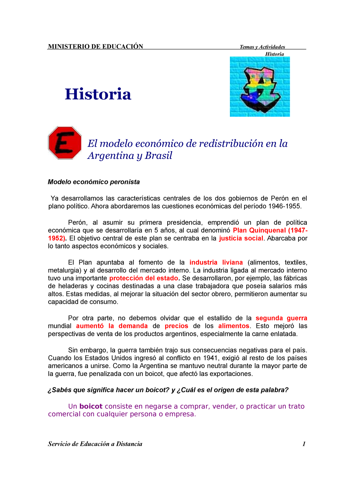 Modelo redistribucion economica argentina brasil - Historia Historia El modelo  económico de - Studocu