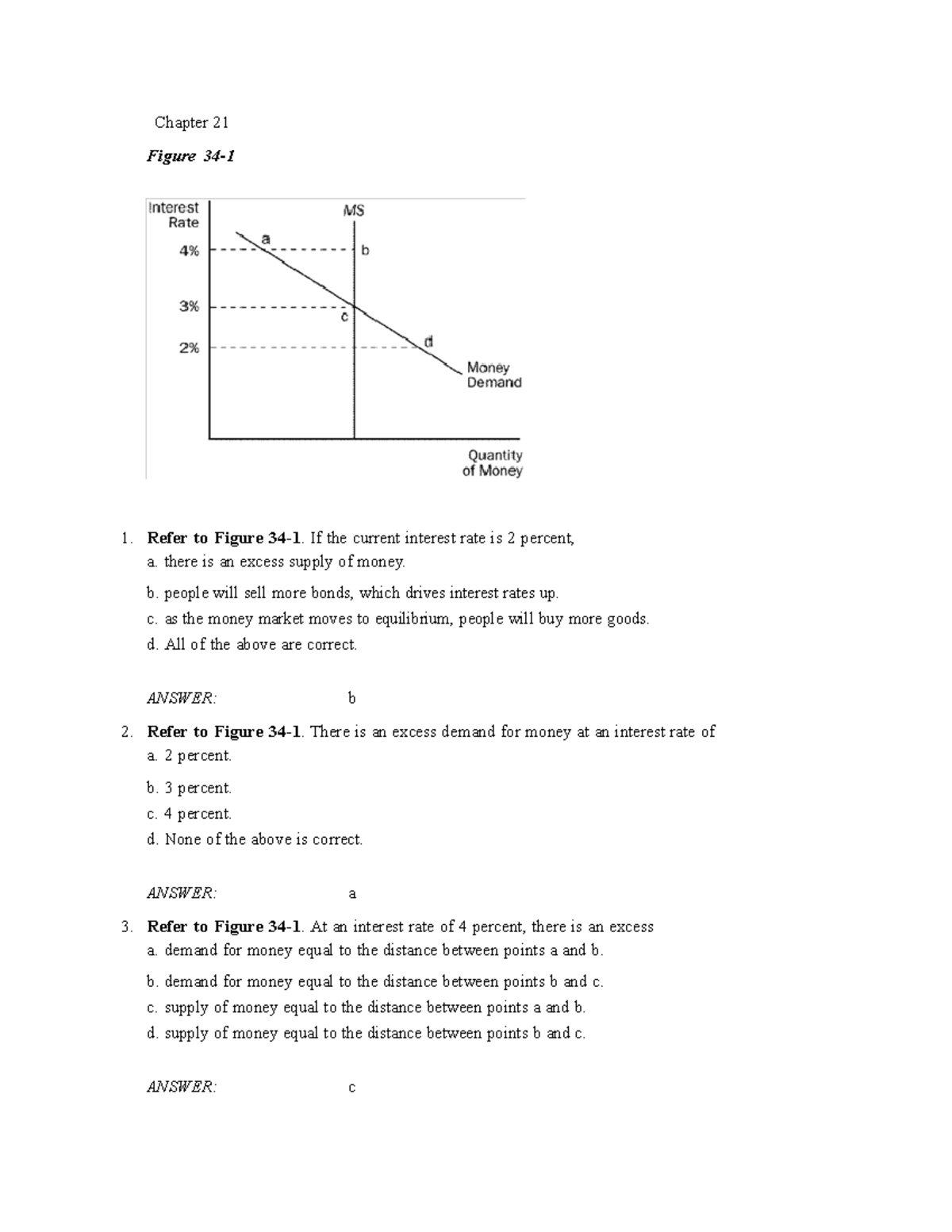 Macro Chapter 21 The Influence Of Monetary And Fiscal Policy Chapter 21 Figure 34 1 1 Refer