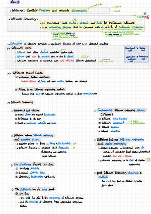 Differential equations summary - chapter . 1 dy-dependent unknown ...