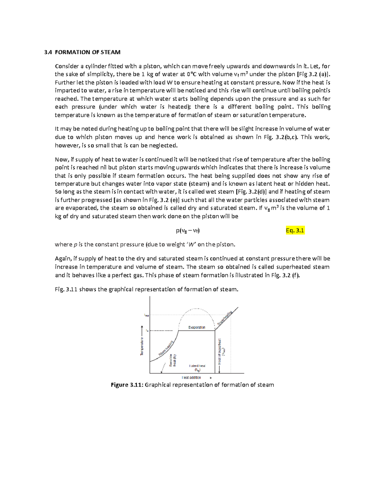 Thermodynamics Module-Formation of Steam - 3 FORMATION OF STEAM ...
