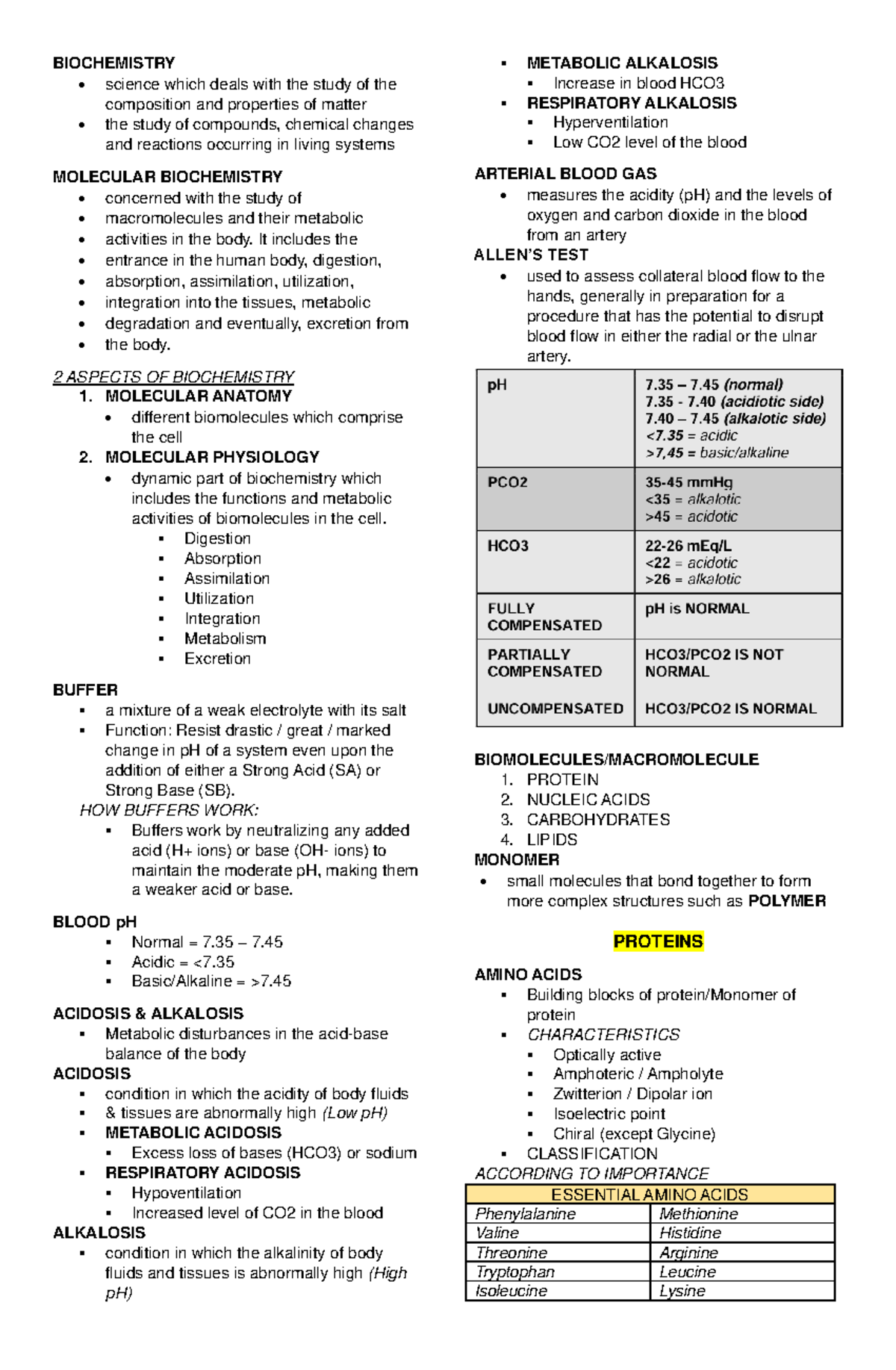 P3- Reviewer - dgrfgd - BIOCHEMISTRY science which deals with the study ...