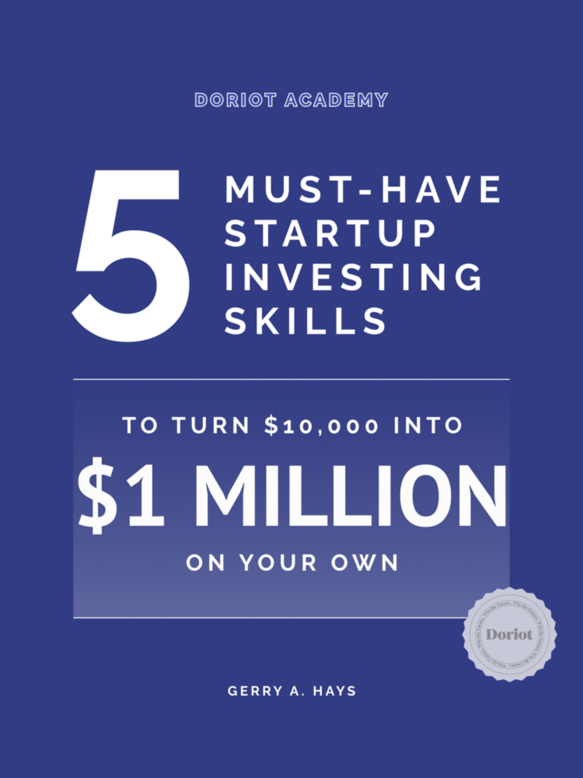 Five Essential Startup Investing Skills - Ta B L E O F C O N T E N T S ...