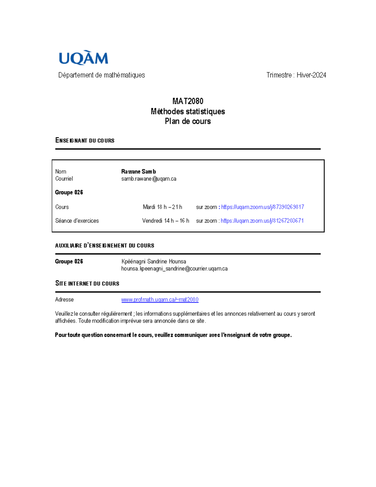 MAT2080-plan-de-cours-commun-Hiver 2024-Gr26 (14) - MAT Méthodes ...