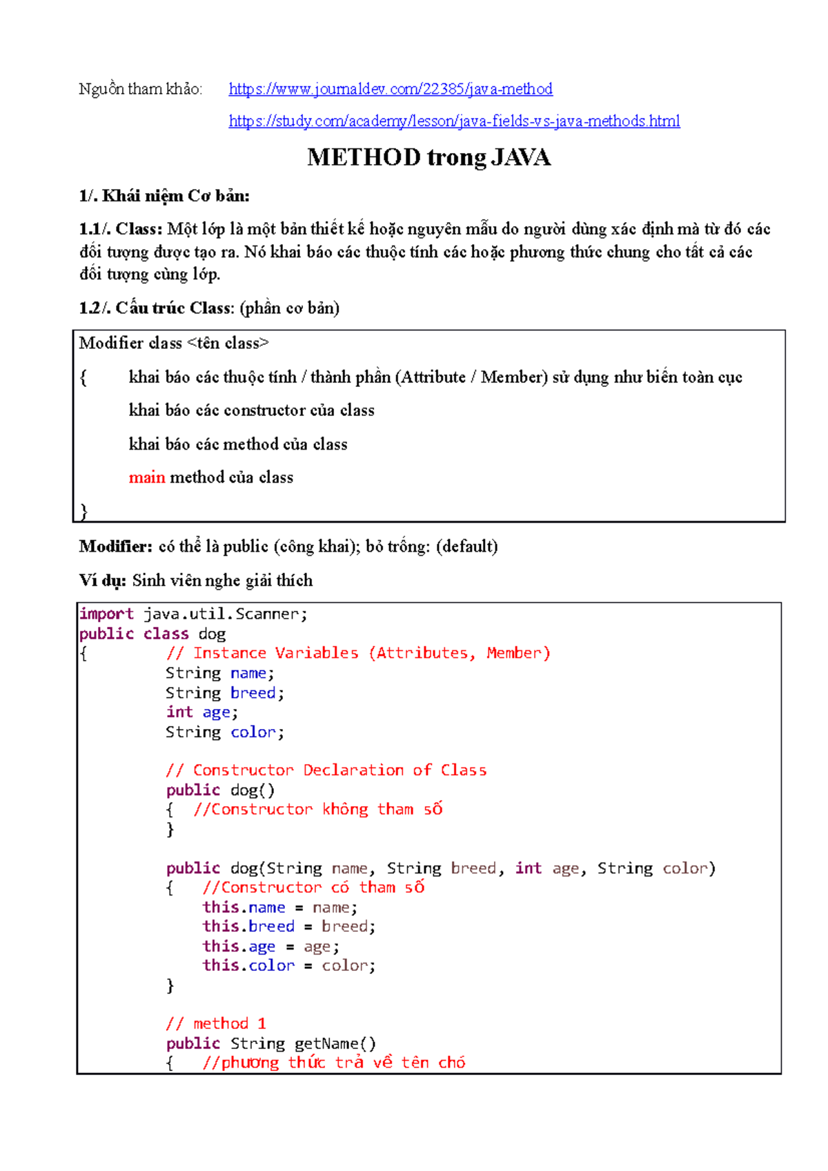 C2 BGMethod - Tài liệu tham khảo - Nguồn tham khảo: journaldev/22385 ...