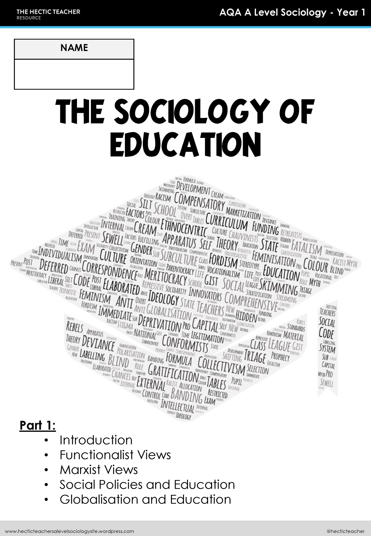 ISB2 - Part 1 - Notes - AQA A Level Sociology - Year 1 ...