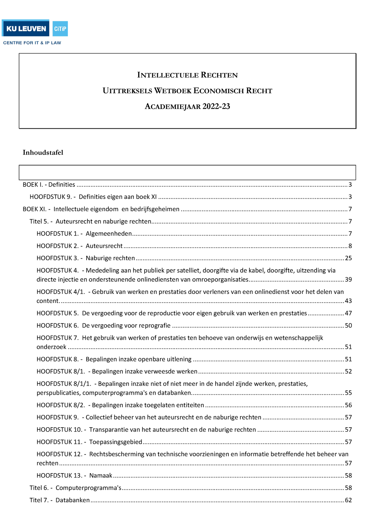 ku leuven rechten thesis