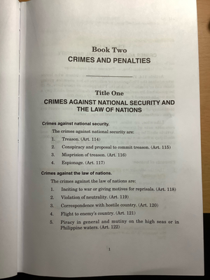 Judge P's Notes - Criminal Law 2 - Criminal Law II - Studocu