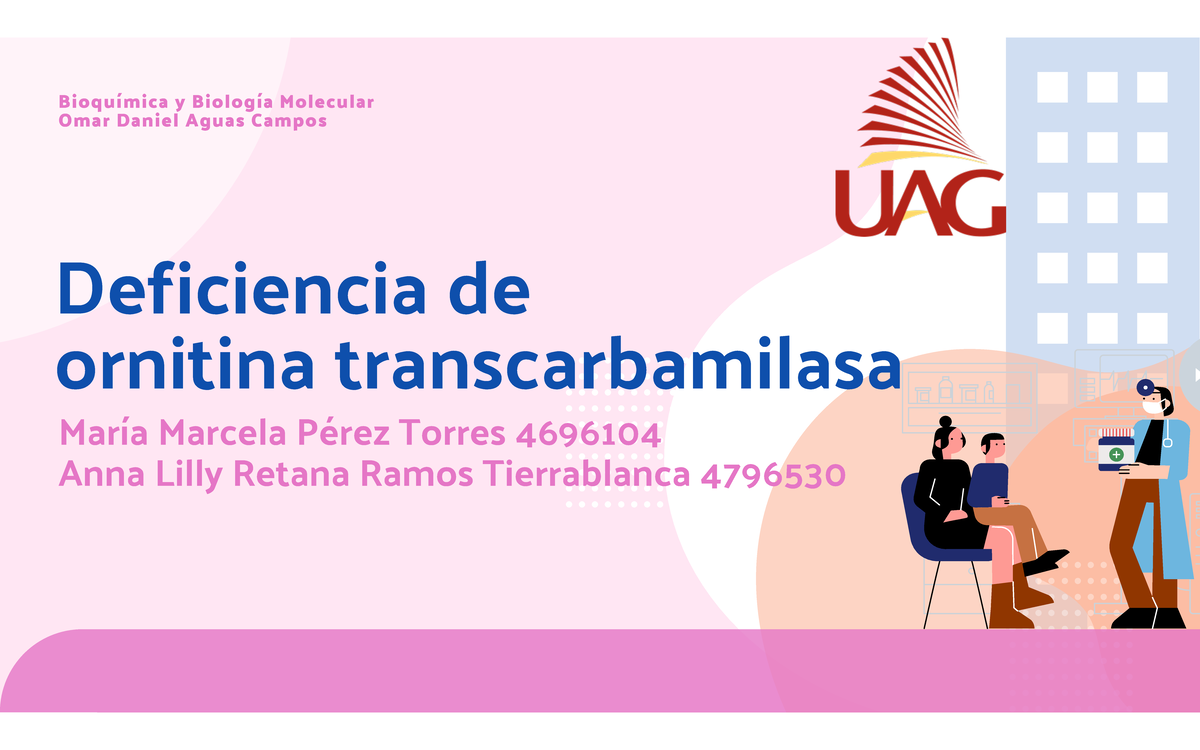 Deficiencia de Ornitina Transcarbamilasa - Deficiencia de ornitina