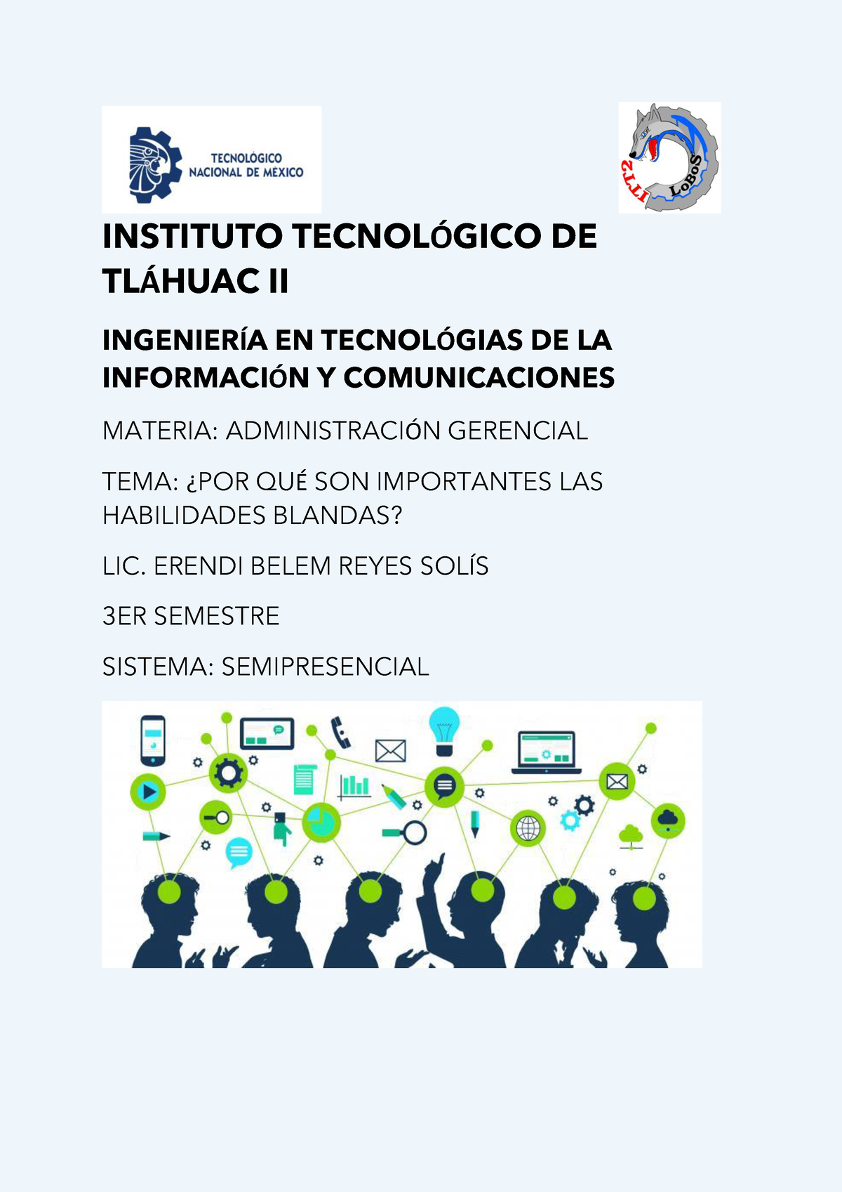 Por Que Son Importantes Las Habilidades Blandas - INSTITUTO TECNOL”GICO ...