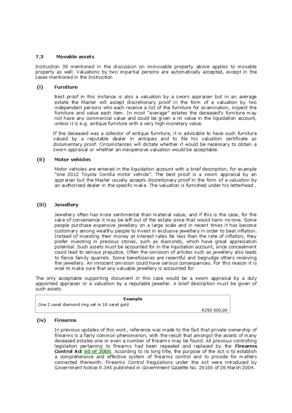 7 2 movable - Dr Z. Ntshuntshe - 7 Movable assets Instruction 39 ...