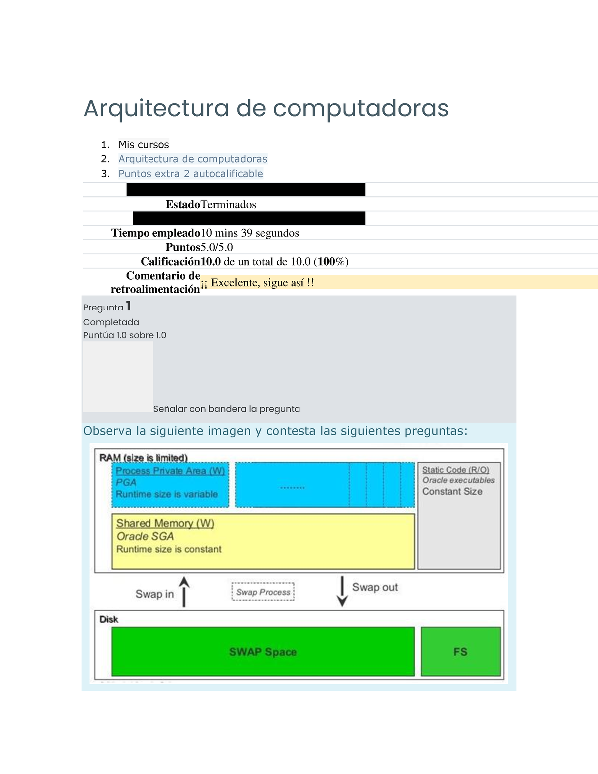 Puntos Extras Semana 2 - Arquitectura De Computadoras - Arquitectura De ...