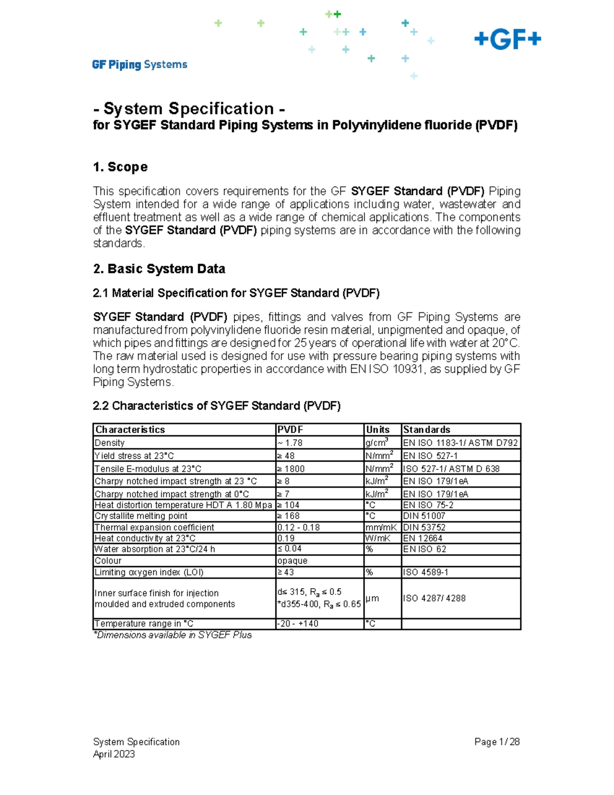 Gfps system specification sygef standard en - System Specification Page ...