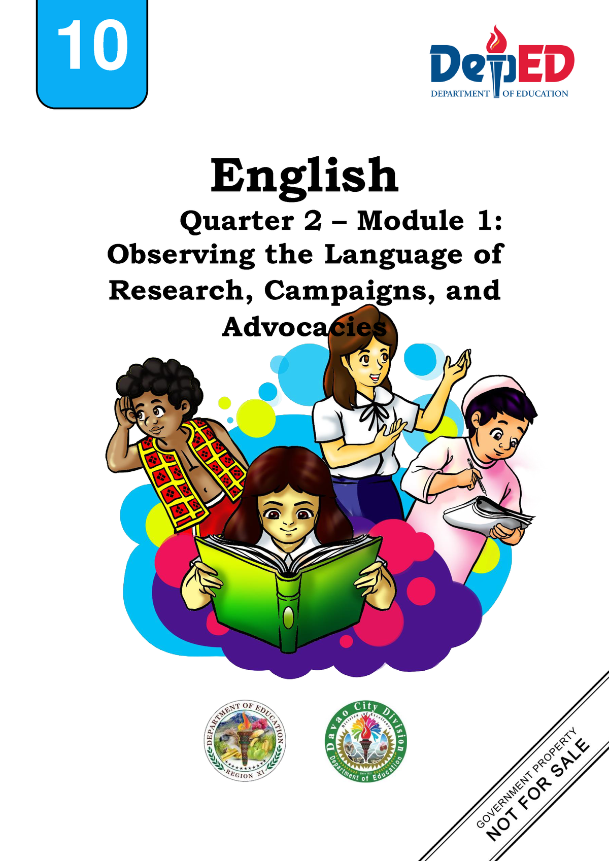 Q2 English 10 Module 1 - .... - English Quarter 2 – Module 1: Observing ...