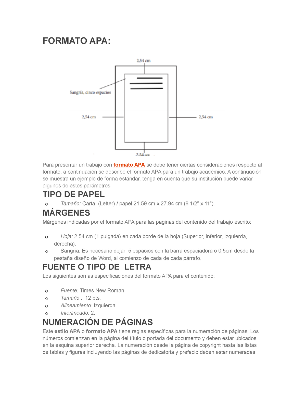 Formato APA - Investigar - FORMATO APA: Para Presentar Un Trabajo Con ...