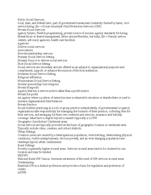Soc 3 - notes - What do Occupational Social Workers help with? They ...