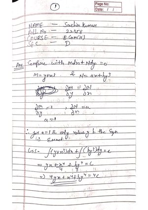 Derivation of One Dimensional Wave Equation - Differential Equation ...