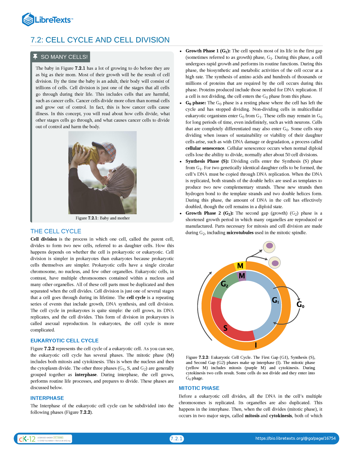 7 - This Is A Lecture Note - 7.2 Bio.libretexts/@go/page/ 7: CELL CYCLE ...