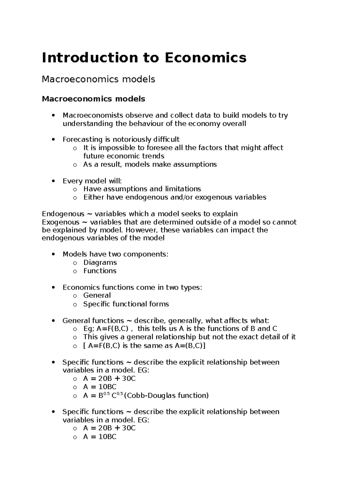 1 Introduction - However, these variables can impact the endogenous ...