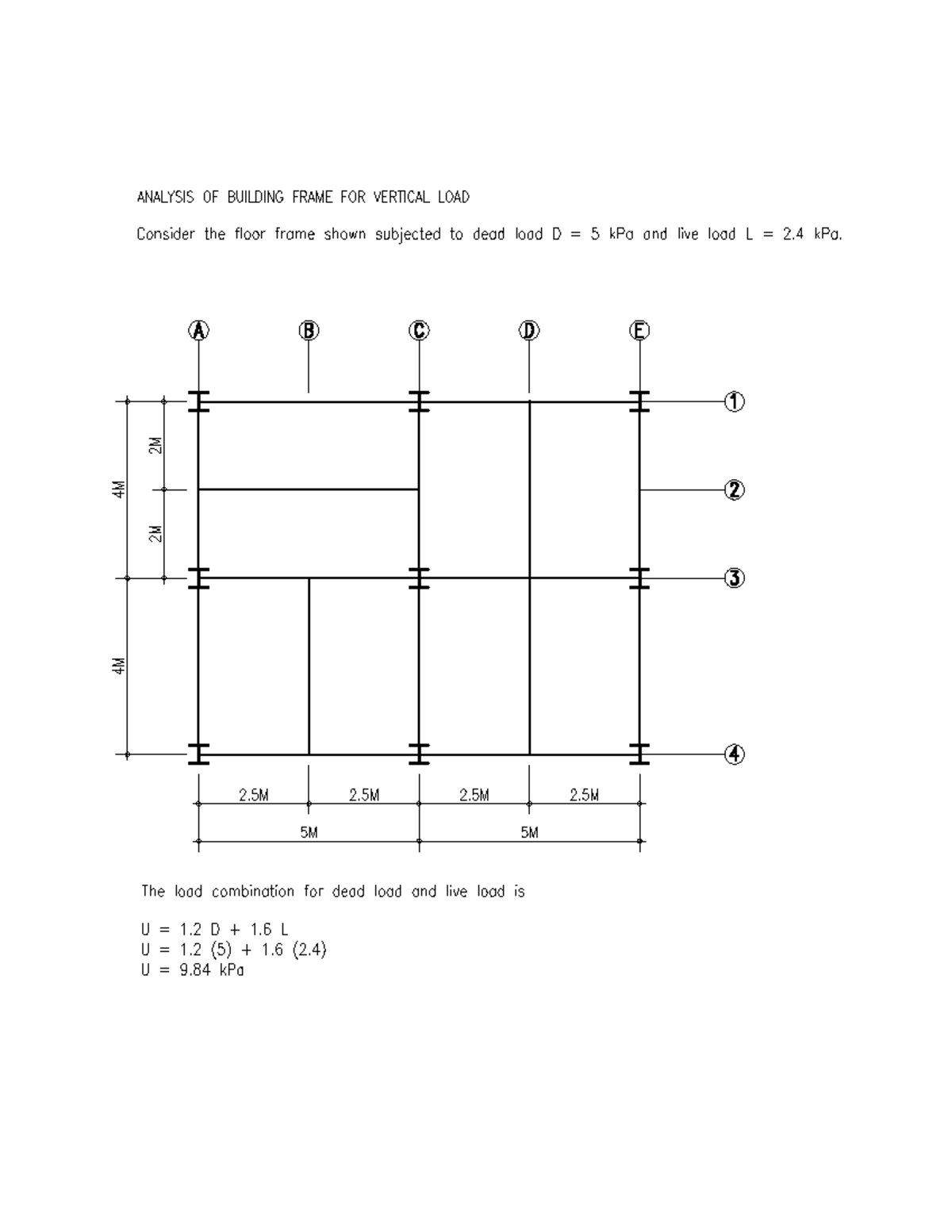 Frame Analysis - Reinforced Concrete - Studocu