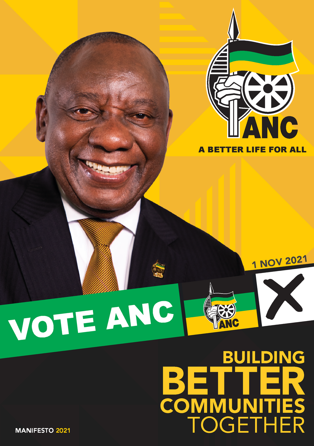 A5 ANC Manifesto Booklet 1 NOV 2021 MANIFESTO 2021 BUILDING BETTER