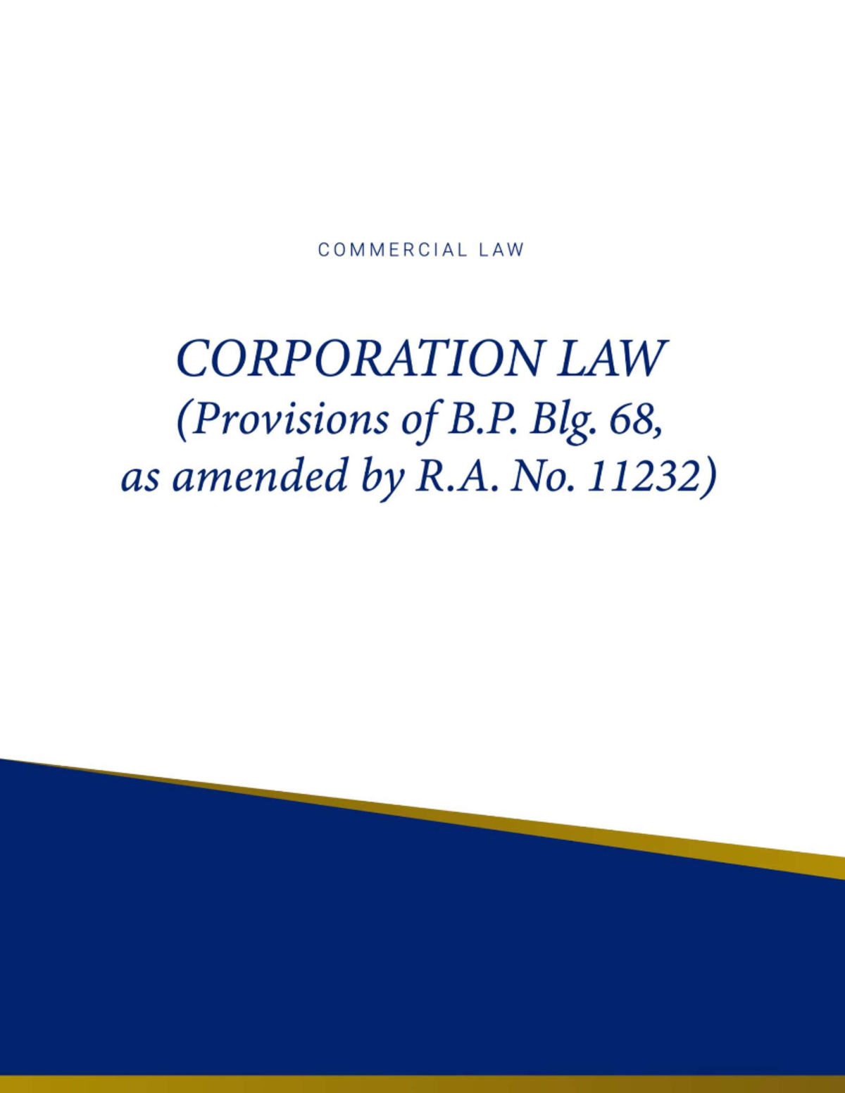 2022 blue notes commercial law BAR OPERATIONS 2022 COMMERCIAL LAW BAR
