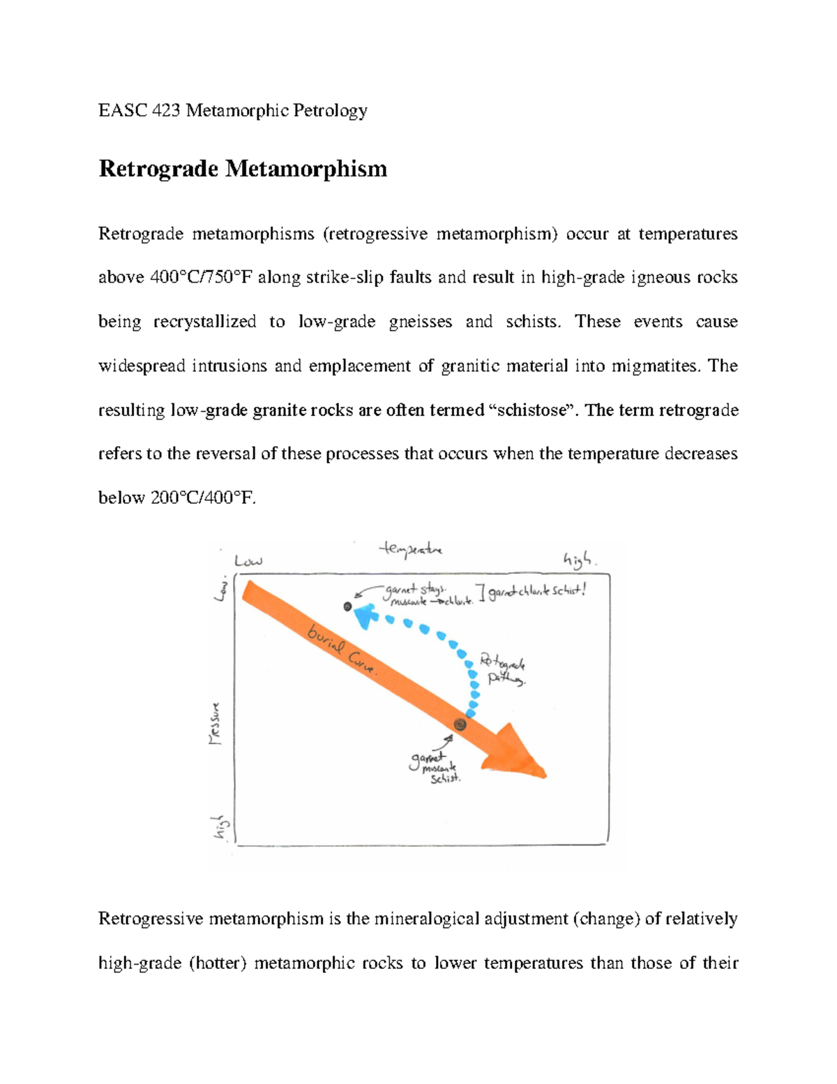 retrograde-metamorphism-easc-423-metamorphic-petrology-retrograde