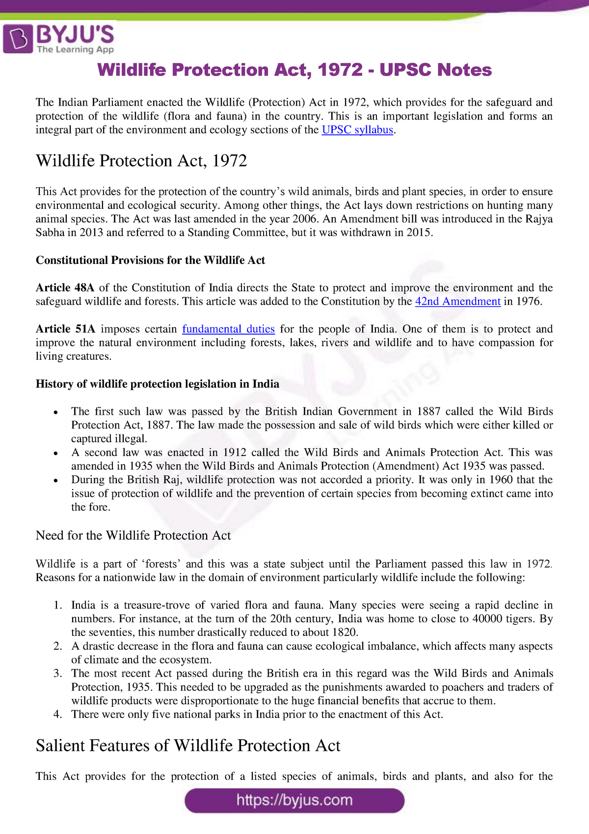 wildlife-protection-act-1972-upsc-this-is-an-important-legislation